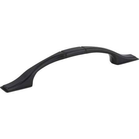 Elements 96 mm Center-to-Center Matte Black Square Hammond Cabinet Pull 937-96MB
